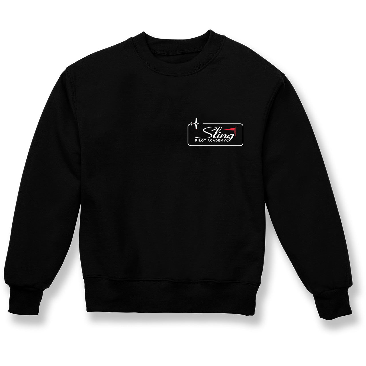 Sling Black Crewneck Sweater