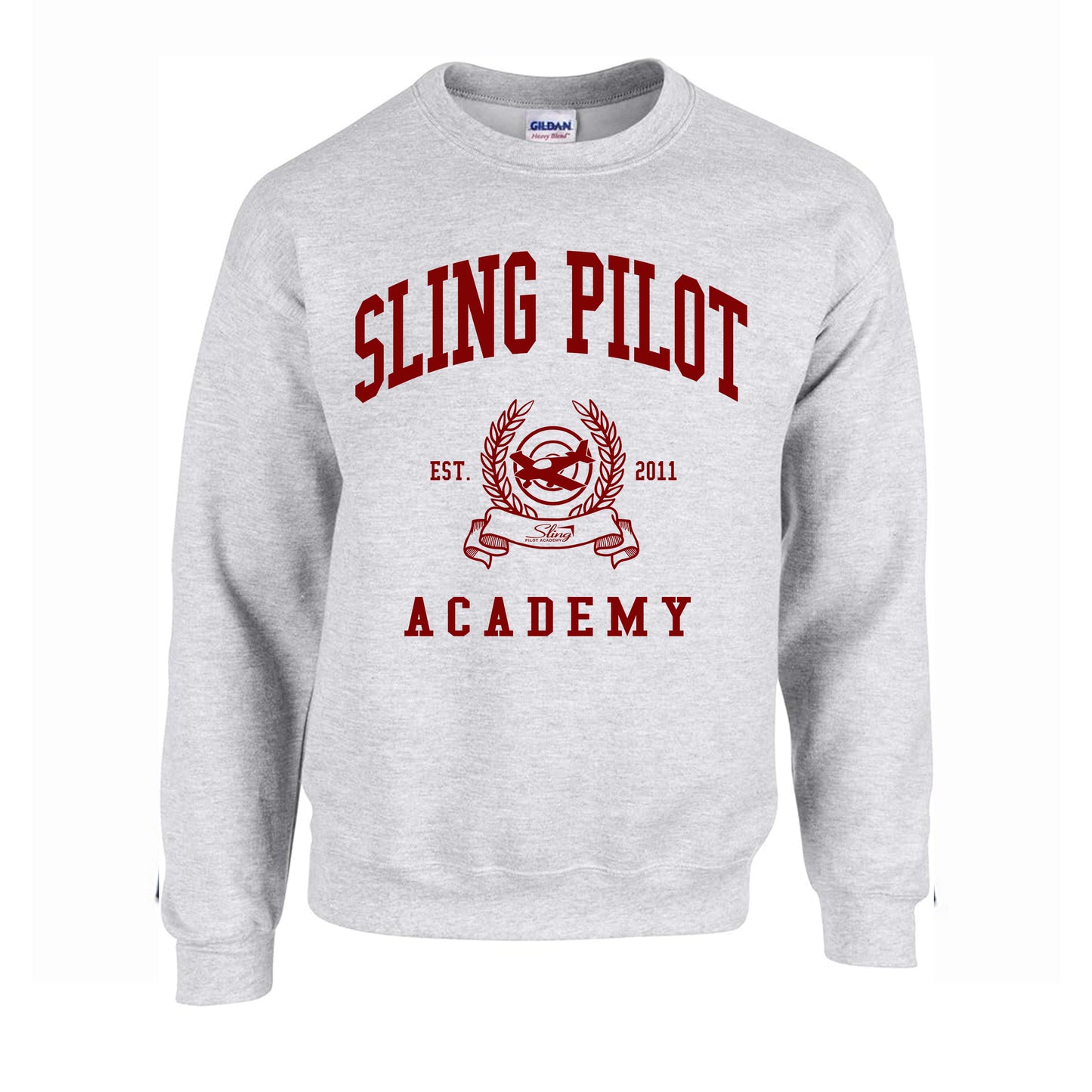 Sling Crewneck Sweater - Grey