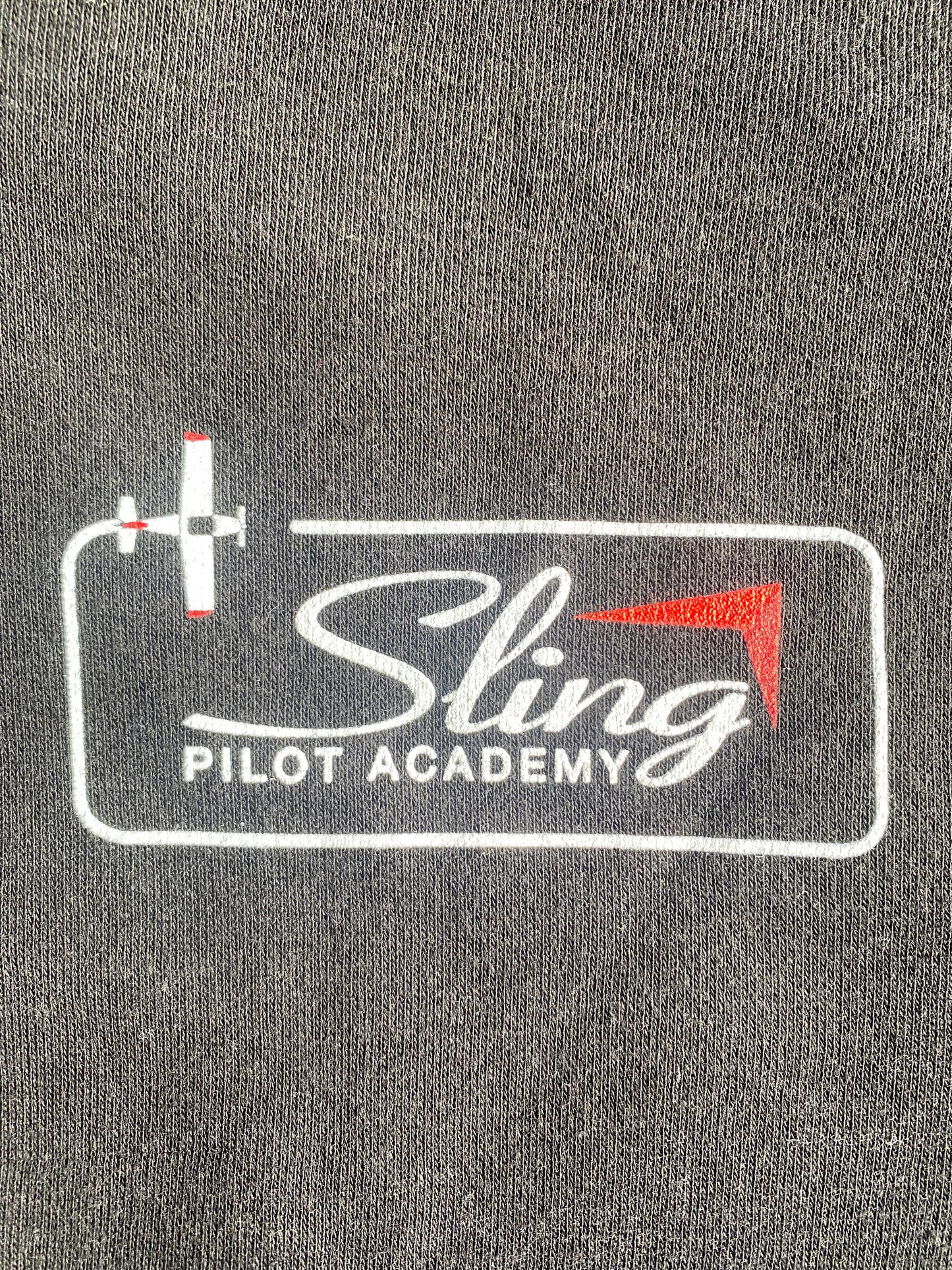 Sling Traffic Pattern Pullover Hoodie - Black