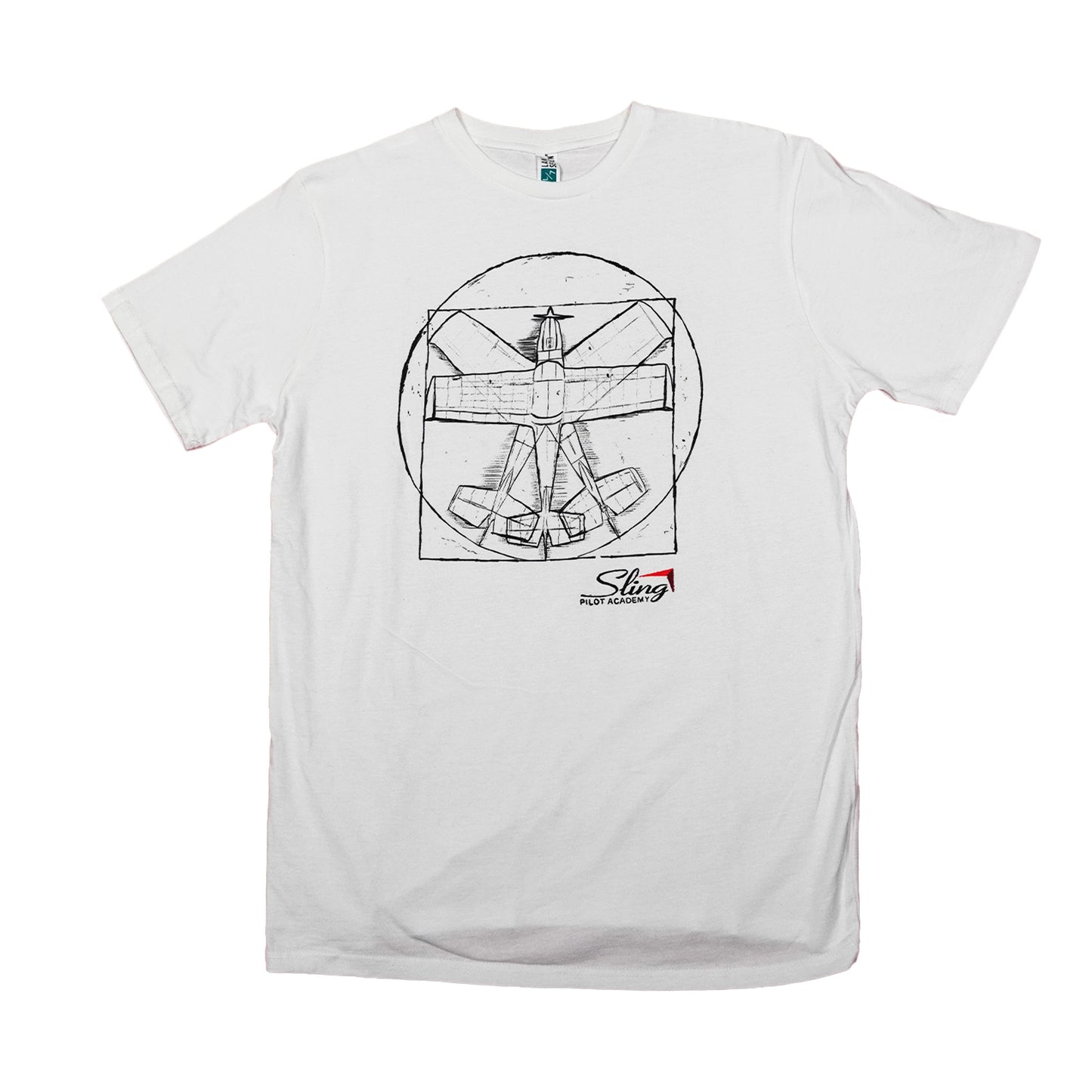 Sling Vetruvian Plane T-Shirt - White