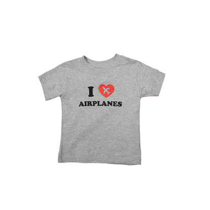 Airport Family Days I Love Airplanes Kids Shirt