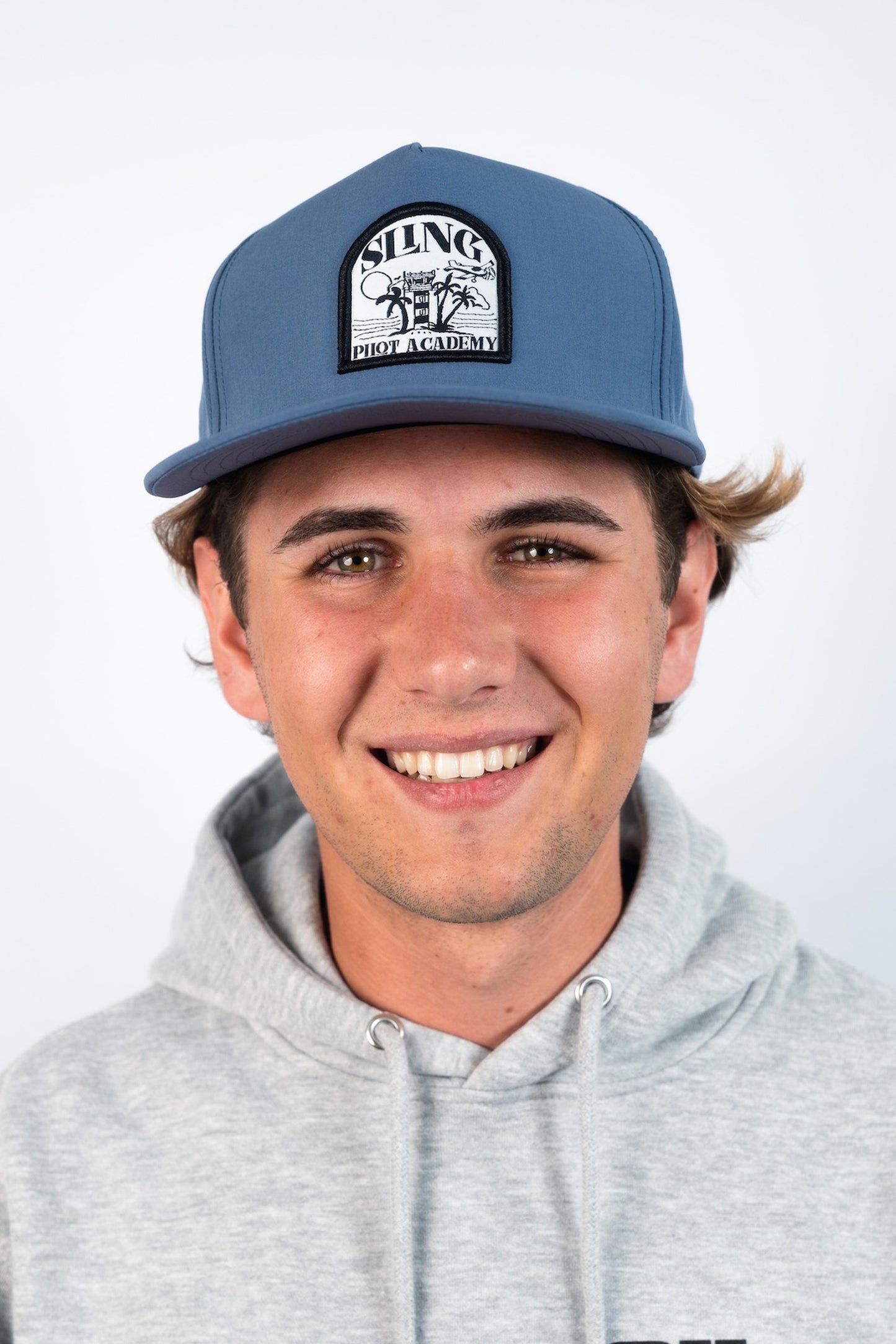 Sling Summer Hat - Cobalt Blue