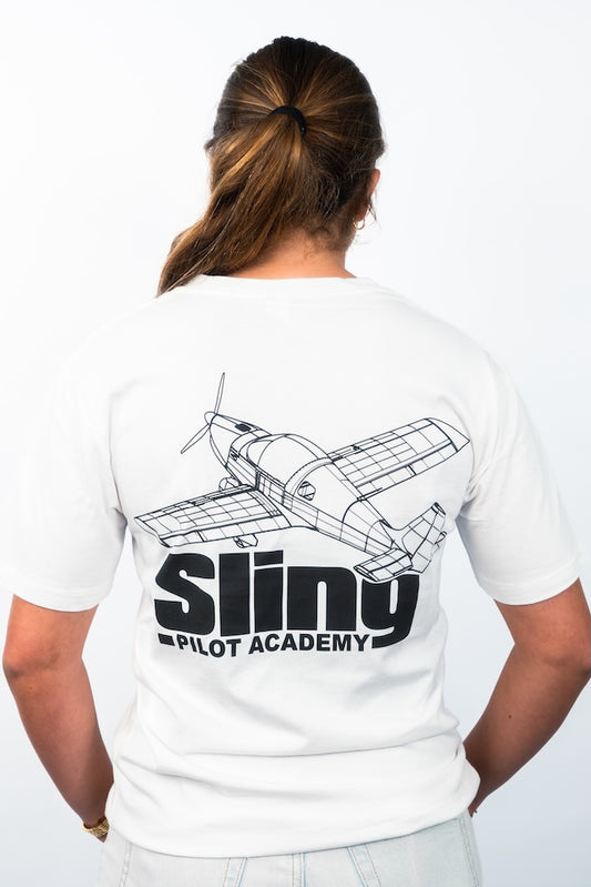 Sling Retro Tee - White