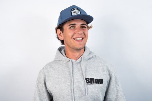 Sling Summer Hat - Cobalt Blue