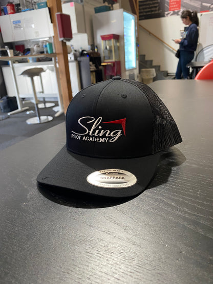 Sling Trucker Hat - Black