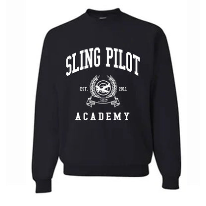 Sling Crewneck Sweater - Black