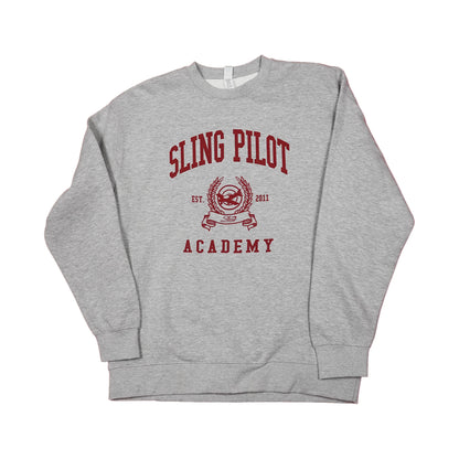 Sling Crewneck Sweater - Grey